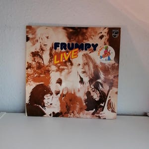 Frumpy - Live Vinyl Record Rare Vintage Germany Psychedelic Rock/ Blues Rock/ 1973 2 LP