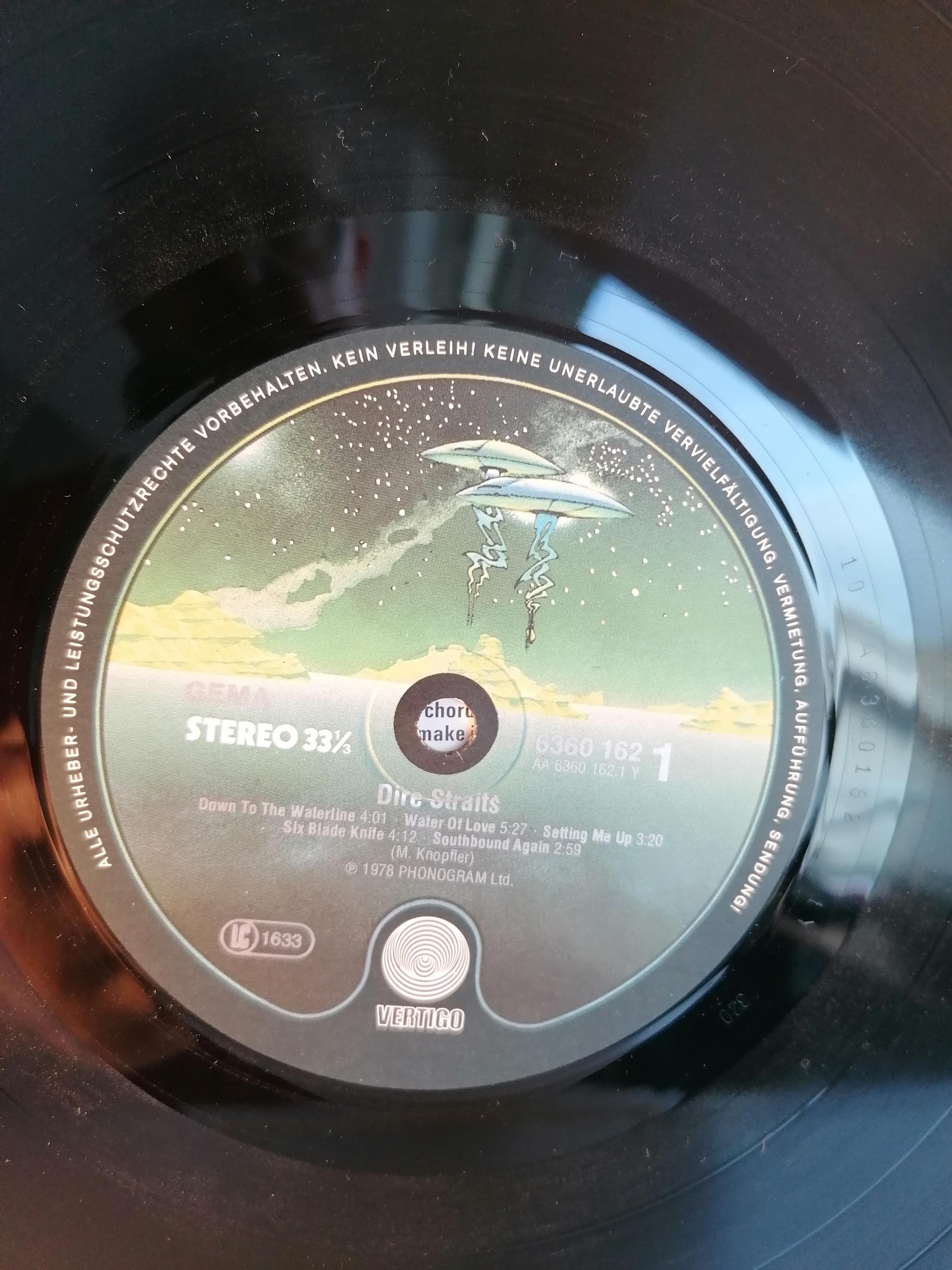 Dire Straits - Dire Straits Record Vinyl Vertigo Germany/soft Rock
