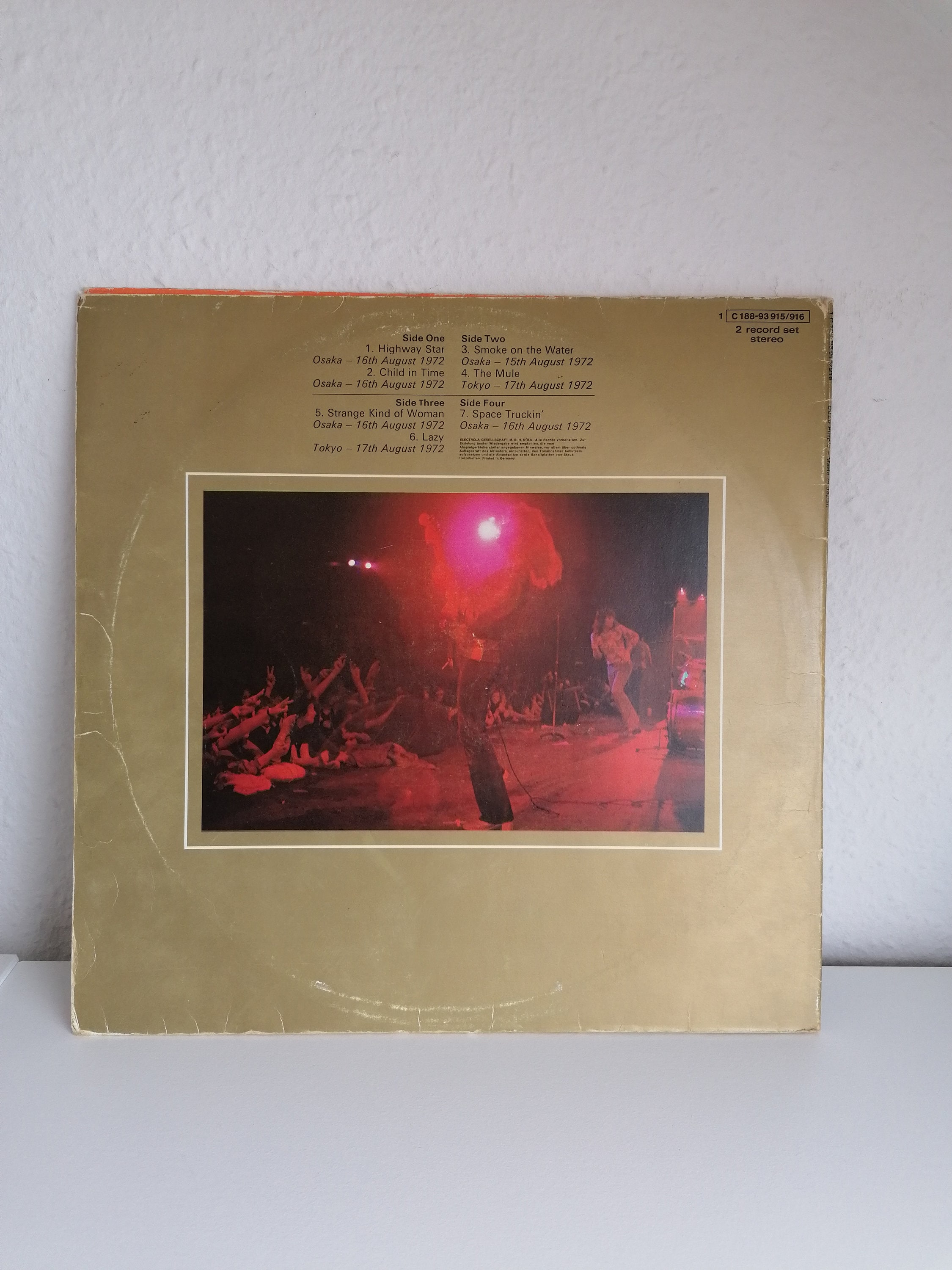 Deep Purple – Made in Japan Vinyl Record Original Live Double