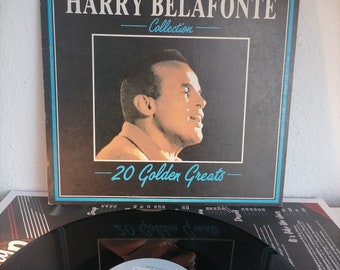 Harry Belafonte – 20 Golden Greats Album Record Vintage Bulgaria Soul-Jazz