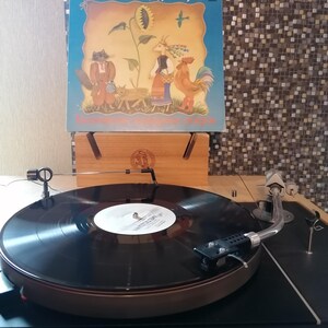 Ukrainian Folk Tales Vinyl Record For Children / Vintage USSR Fairy LP Limited Edition 2900 copies