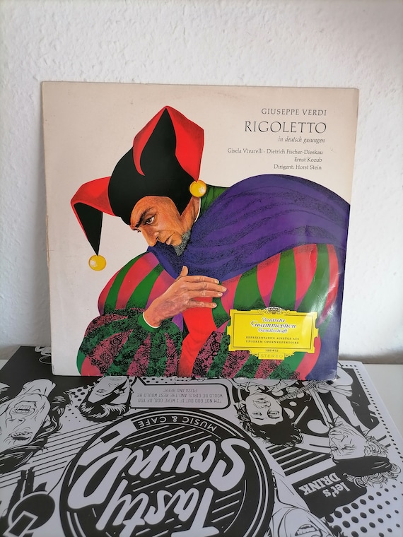 s*h様 G. Verdi リュージュオルゴール Traviata Rigole Giuseppe Verdi Rigoletto Vintage Record Opera Classical Music