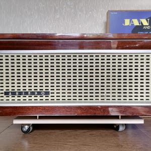 Seltenes Vintage-Tonbandgerät aus der Ukraine, stationäres Röhrentonbandgerät "Dnipro-14A"