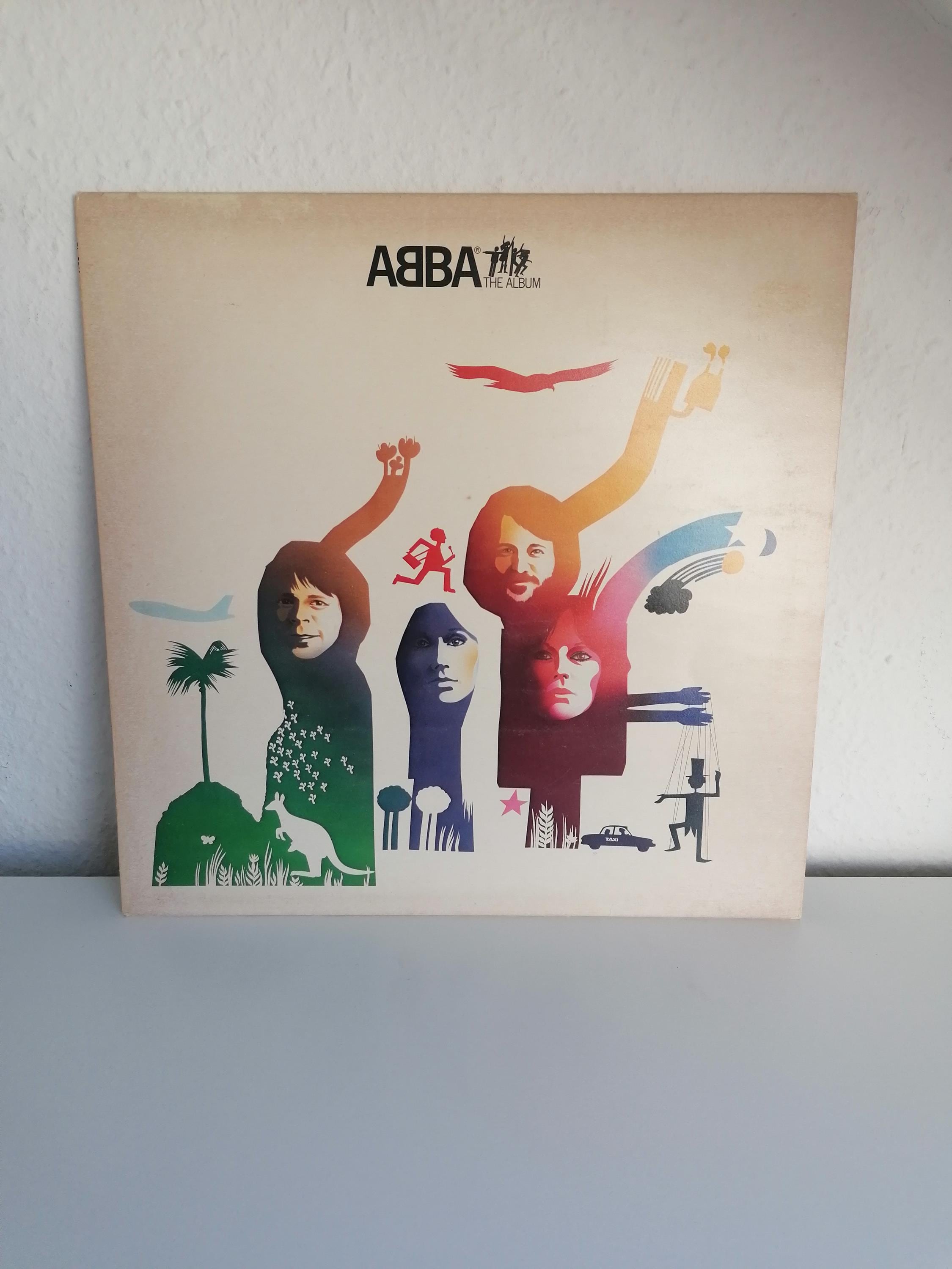 ABBA the Album Vintage Vinyl Record Disco / Vintage Abba Album