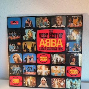 ABBA The Very Best Of ABBA (ABBA&#39;s Greatest Hits) Vintage 2 xVinyl Record / Abba album Rare Disco Europop/Björn - Benny/Agnetha - Anni-Frid