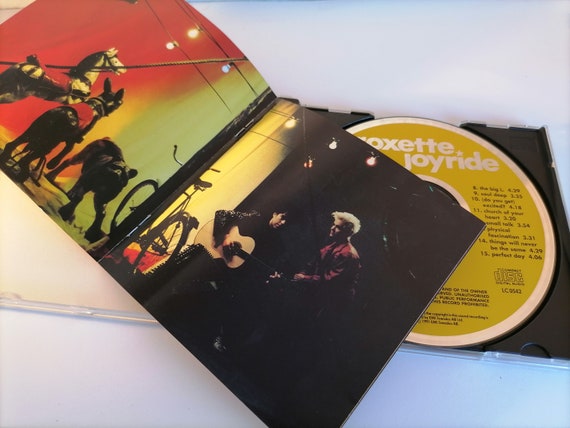 帯付　ジュディ・ラ・ローズ　CD Roxette – Joyride CD Album Vintage Swedish Pop Rock, Synth-pop per