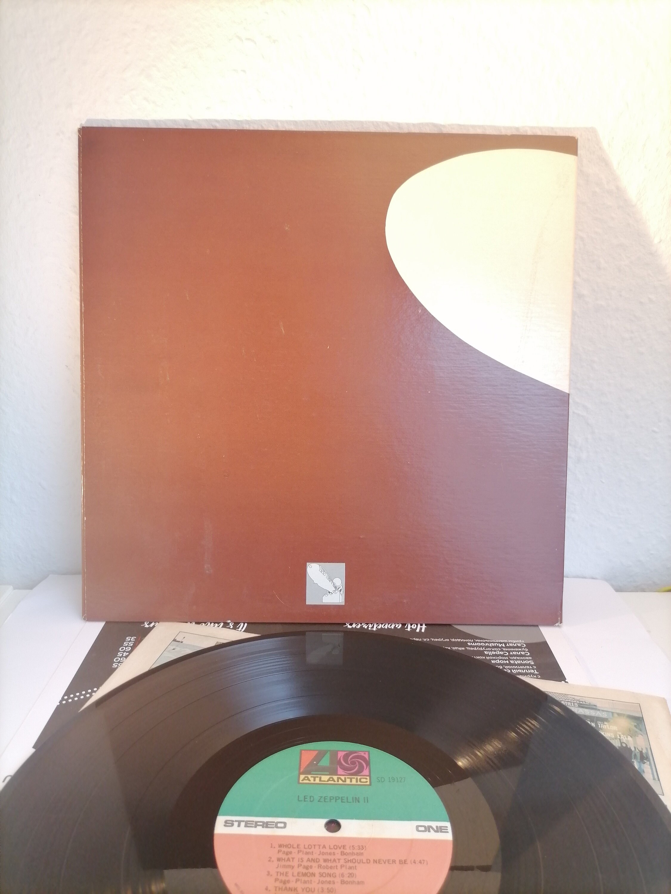 レコード 1969 レッド ツェッペリン II LP SD 19127 アトランティック