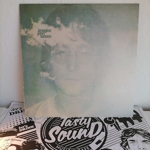 John Lennon Imagine Vinyl LP Record/Made in Bulgaria Music Vinyl Album Yoko Ono Classic Rock