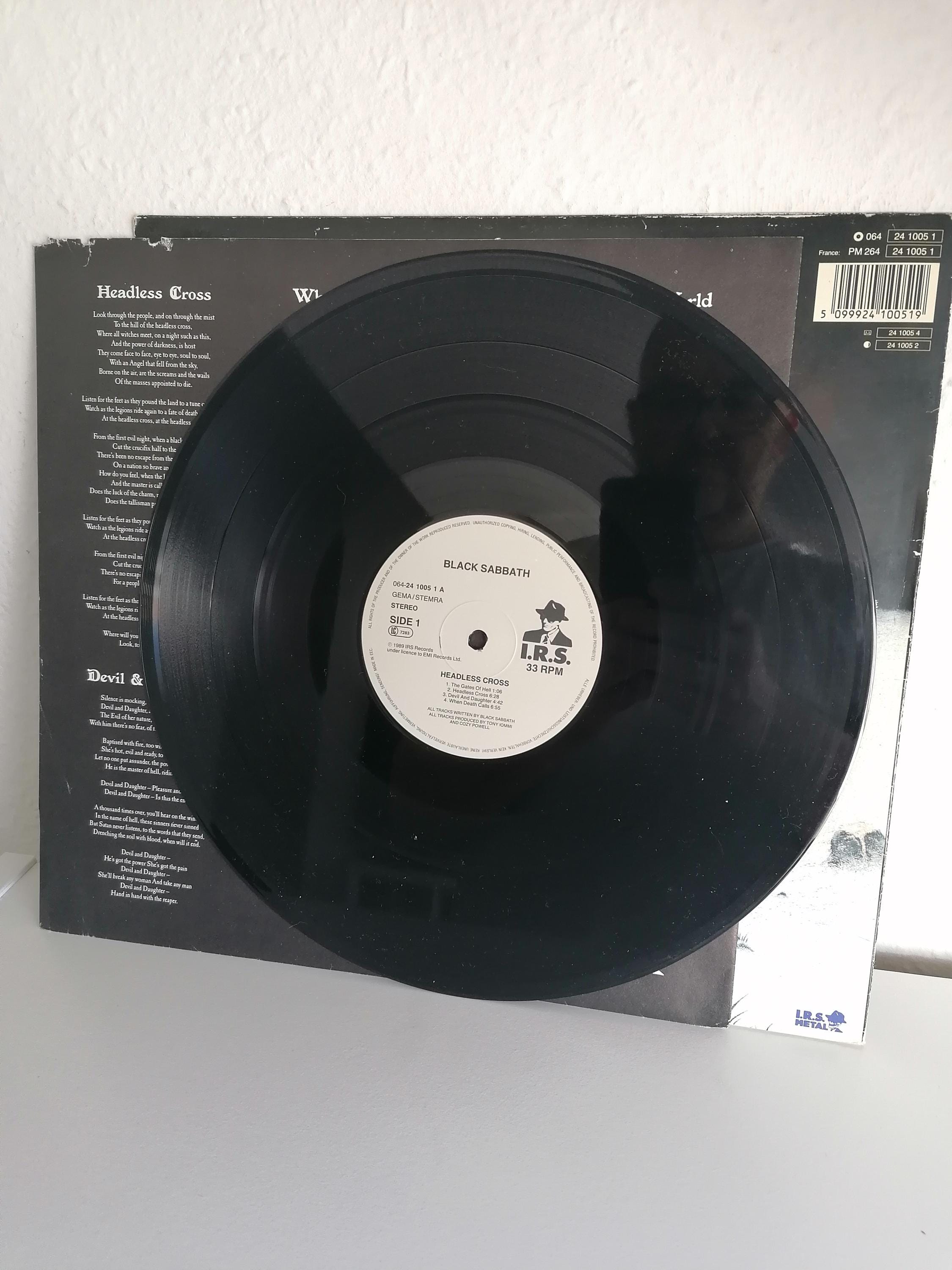 仏2LP Acanthe Someone Somewhere RPC054 Replica Records 未開封 /00520 Black Sabbath – Headless Cross / Record Vinyl I.R.S. Metal