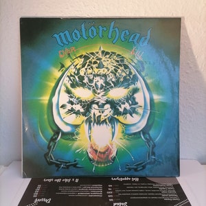 Motörhead – Overkill Record Vinyl Rare Label SNC Records USSR Hard Rock Heavy Metal