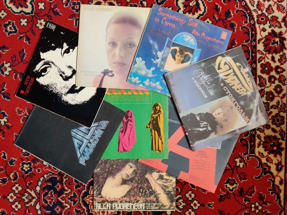 Alla Pugacheva's Songs Lot of 8 LP Records USSR Vintage Russian
