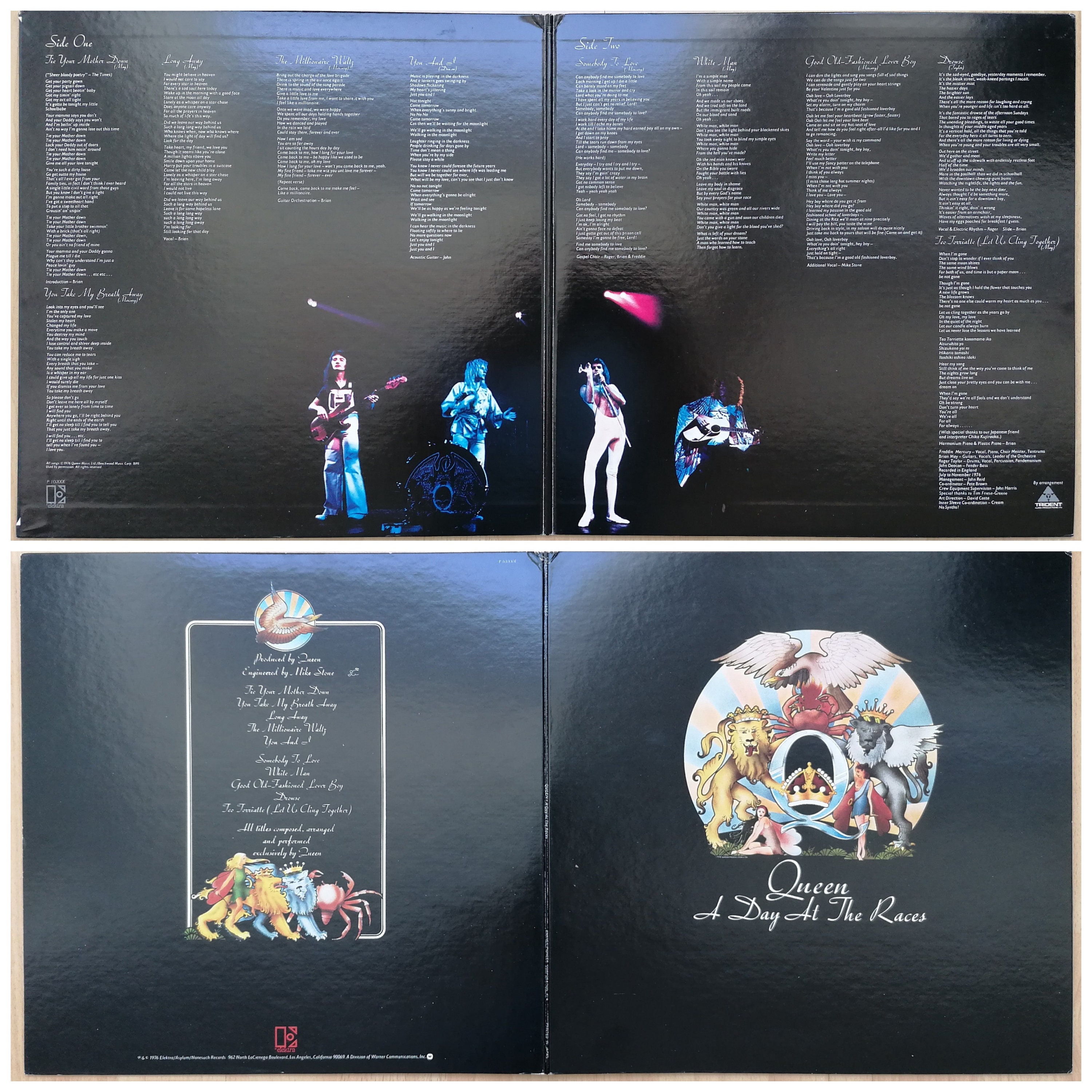 Queen – A Day at the Races,record Rare Original Japan Specialty