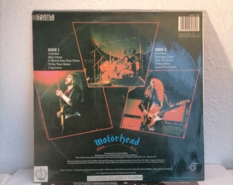 Motörhead – Overkill Record Vinyl Rare Label SNC Records USSR Hard
