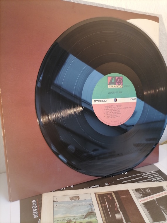 Led Zeppelin - Led Zeppelin II Vinyl Record Label Atlantic SP