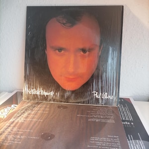 Phil Collins No Jacket Required Vinyl Record Vintage-Specialty Pressing 1985 Atlantic Records