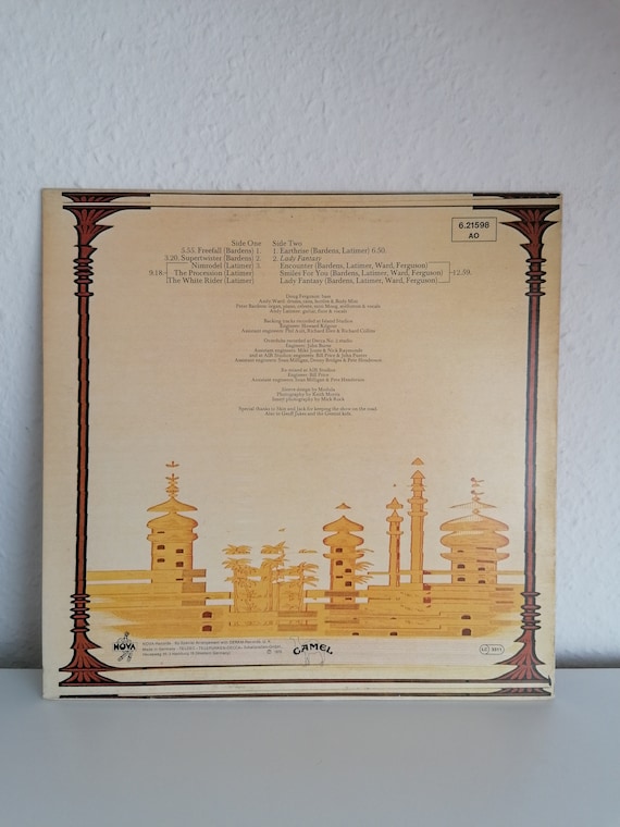 Camel - Mirage Original Vintage Vinyl Record Album 1978 Prog Rock