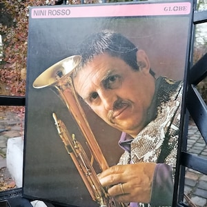 Nini Rosso Japan Record Deluxe Easy Listening Jazz Trompetista de jazz italiano 2 LP Oferta especial/O melhor presente para um colecionador de discos de vinil