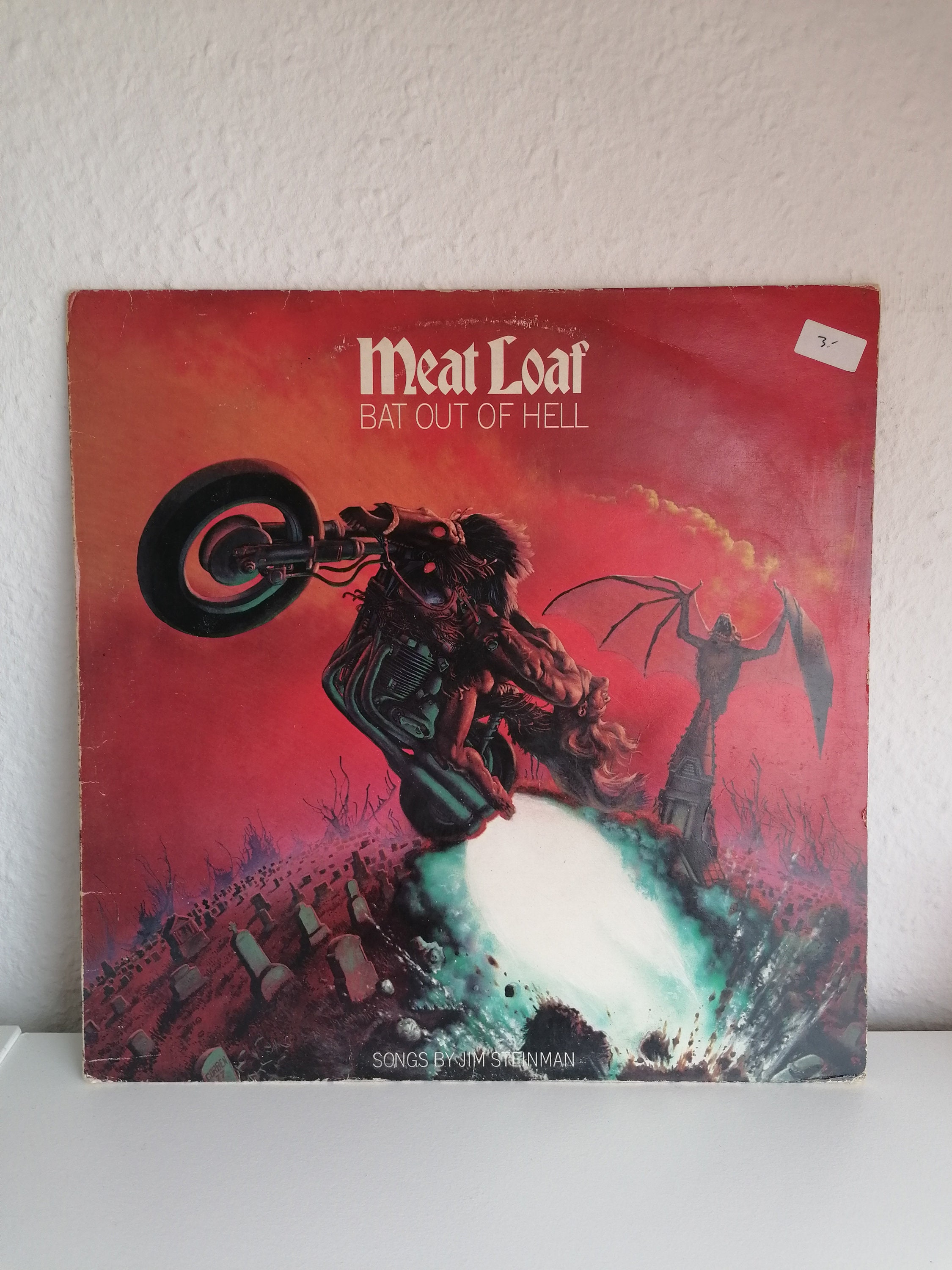 Meat Loaf – Bat Out of Hell Record Album Cleveland International