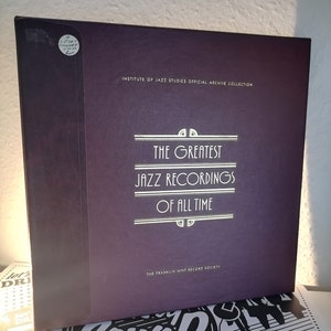 Vinyl Record The Jazz Singers Institute Of Jazz Studies Official Archive Collection/Greatest Jazz Recordings Of All Time/4 RED Vinyl