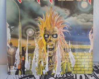 Iron Maiden-The Number Of The Beast,Original Album, Vintage Record,Heavy Metal Vinyl,Record Album Classic Rock,Adrian Smith,Bruce Dickinson