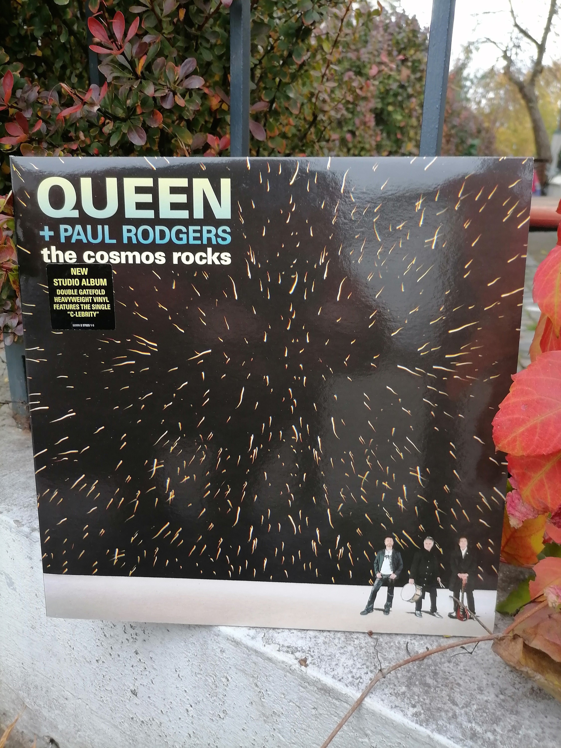 ⁄ - + Queen QUEEN C-lebrity Paul Rodgers – RECORDS Lyrics (LP) OF 