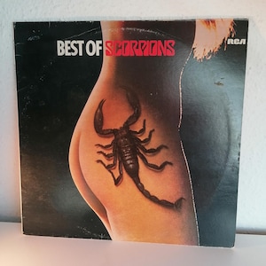 Scorpions – Best Of Scorpions Vinyl-Schallplatte Vintage LP RCA Victor Record Deutschland Classic Rock