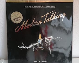Modern Talking – In The Middle Of Nowhere – Das 4. Album Schallplatte Vinyl Hansa Deutscher Synth-Pop Euro-Disco