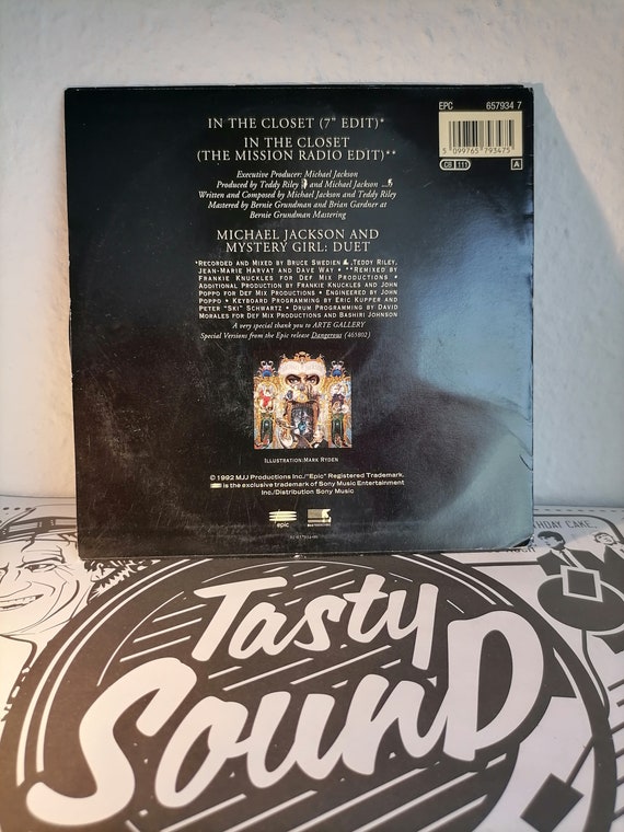 レア！　LP マイケルジャクソン　インザクローゼット　remix door #2 Michael Jackson – In The Closet (Mixes Behind Door #2