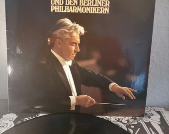 Vintage Schallplatte Berliner Philharmoniker Herbert von Karajan Das Weihnachtskonzert/Deutsche Grammophon Special Classical Deutschland 1970