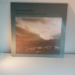 Orchestral Maneuvers In The Dark - Organisation Vinyl Record Synth-pop Groupe électronique anglais/ Dindisc Allemagne 1980 vintage