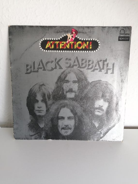 Black Sabbath – Attention! Black Sabbath! / Record Vinyl Fontana