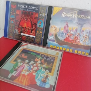 Rondo&#39; Veneziano Lot 3 CD Venezia 2000 Concerto Per Mozart Venezia Romantica Modern Classical Music