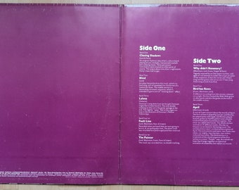 Deep Purple – Deep Purple Vinyl Record Original Album Harvest  Germany 1969