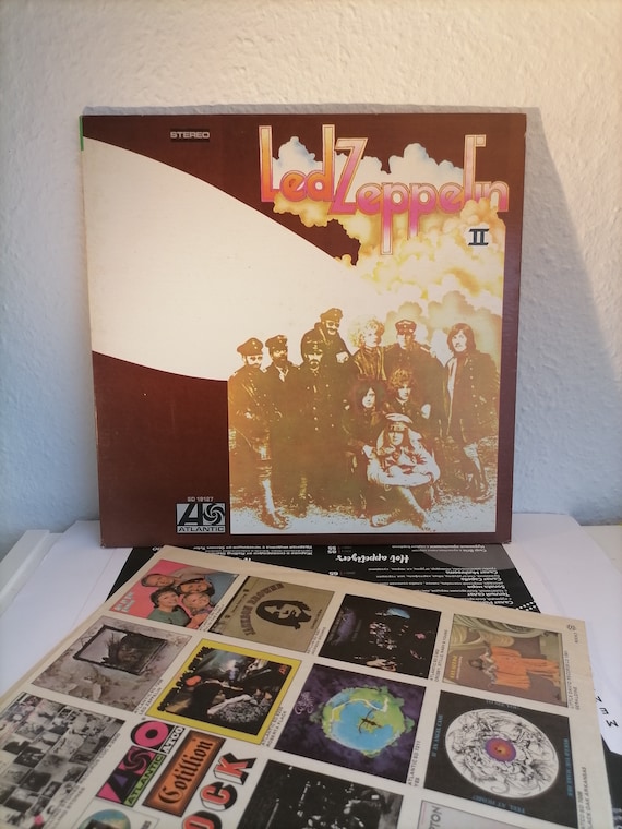 Led Zeppelin - Led Zeppelin II Vinyl Record Label Atlantic SP
