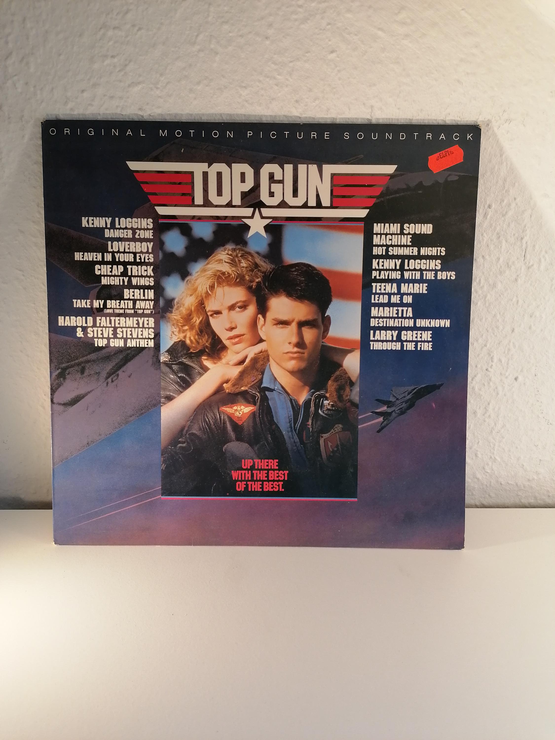 Top Gun (Original Motion Picture Soundtrack) - Various Record Vinyl Europe /Take My Breath Away/Tom Cruise