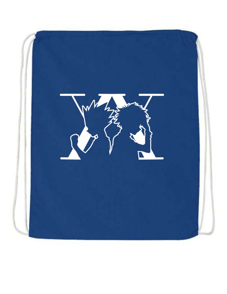 Drawstring Bag Hunter Anime Anime Gift Weeb Backpack Multiple Colors Anime Drawstring Bag