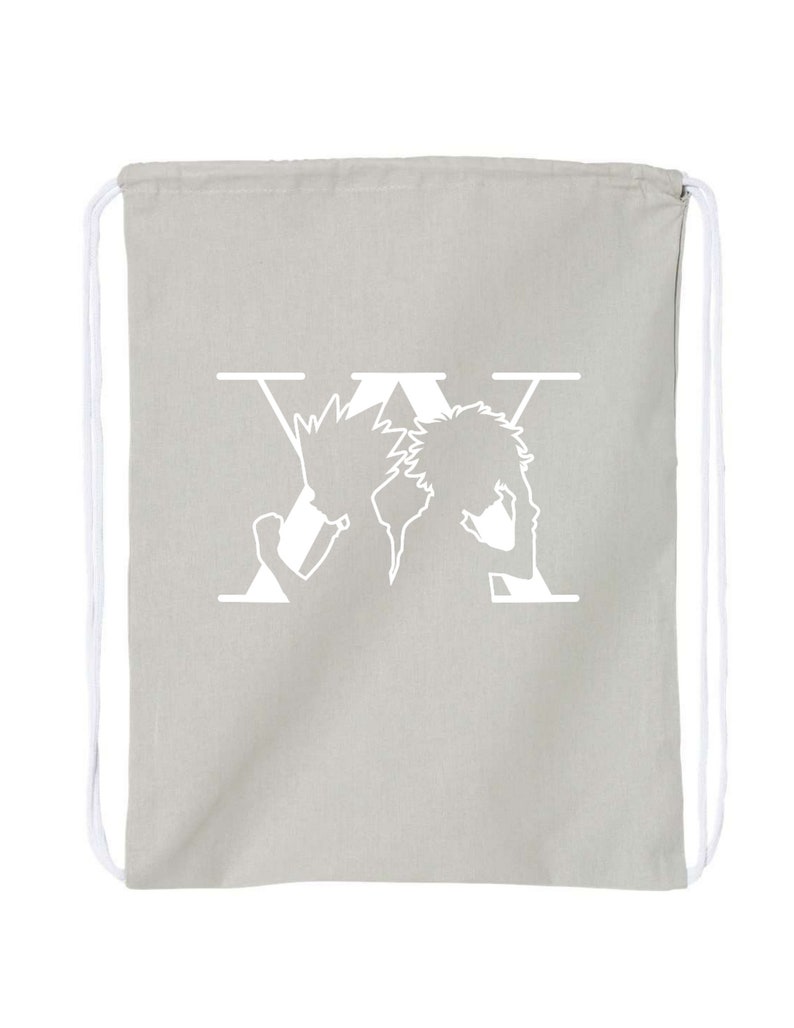 Drawstring Bag Hunter Anime Anime Gift Weeb Backpack Multiple Colors Anime Drawstring Bag