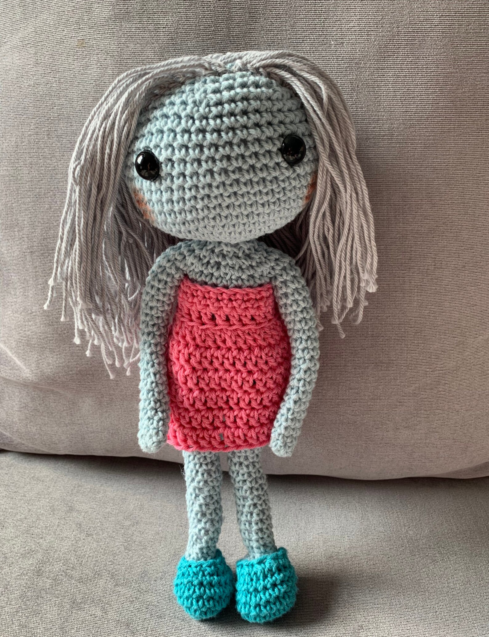 crochet dress up doll