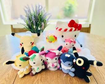 Eeveelution Amigurumi (TEMPORARILY CLOSED)