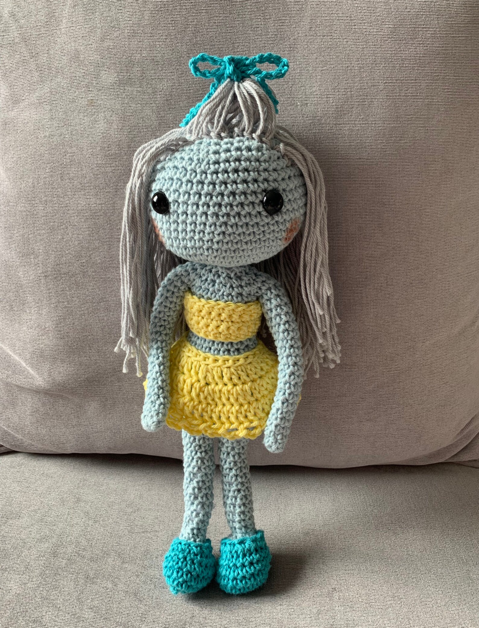 crochet dress up doll