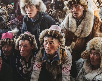Tenterhooks - Mongolia Series Fine Art Print