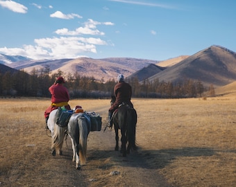 Horseback - Mongolia Series Fine Art Print