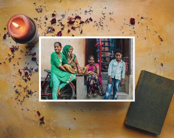 Lounging - India Series Fine Art Print
