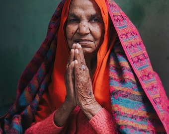 Namaskar - India Series Fine Art Print