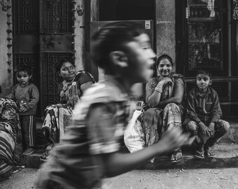 Sideliners - India Series Fine Art Print