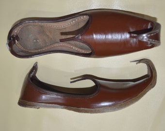 Men Handmade Beautiful Leather NAWABI Khussa (BSP1015)