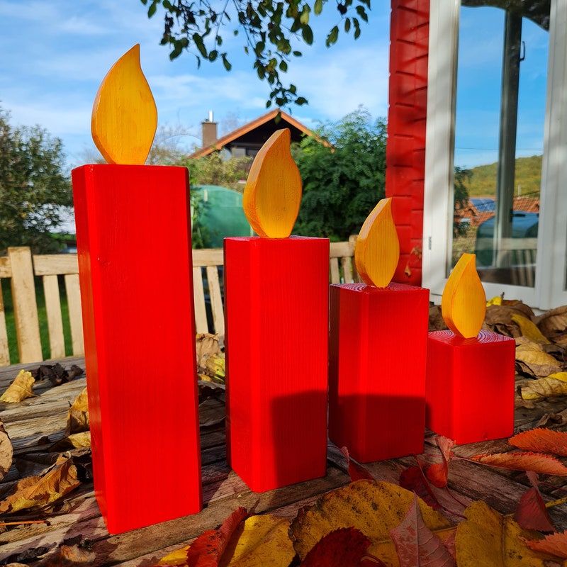 Flammen Fur Holzkerzen