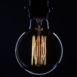 Vintage 95mm Edison Bulb, Photography Lighting, Decorative Filament Edison Bulb 60W