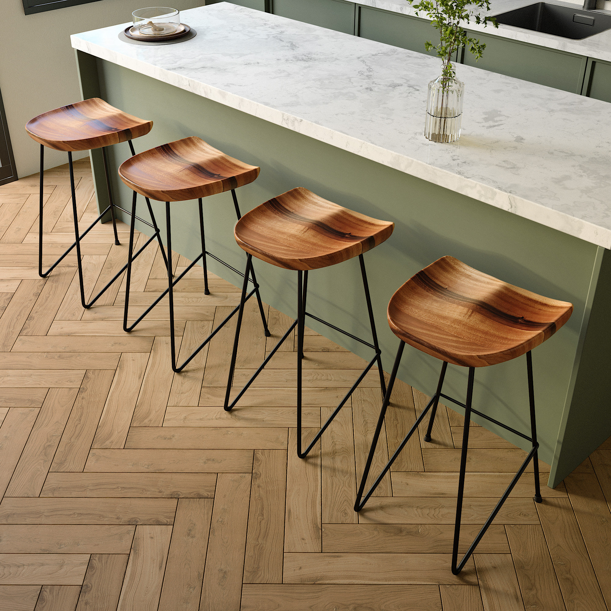 Retro Bar Stools - Etsy Canada