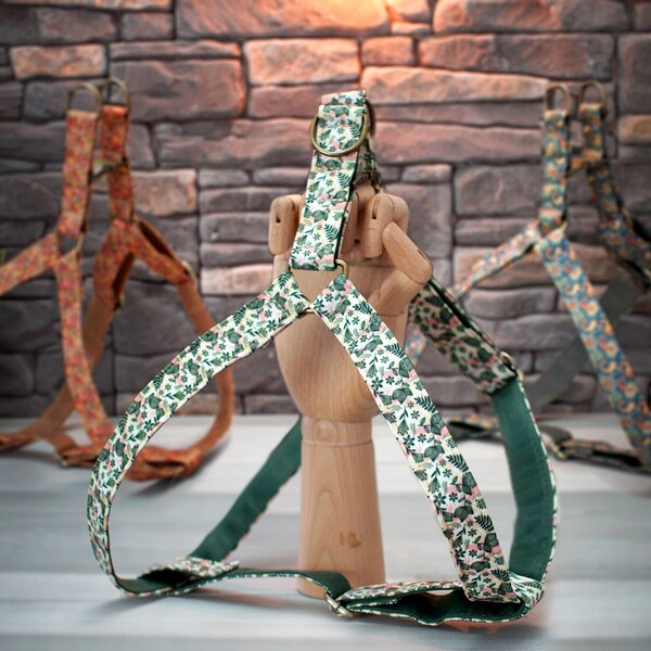 Fabric Dog Harness Etsy
